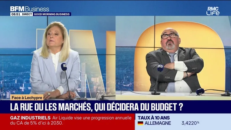 EMMANUEL LECHYPRE FACE À HEDWIGE CHEVRILLON : LA RUE OU LES MARCHÉS, QUI DÉCIDERA DU BUDGET ? – 05/10