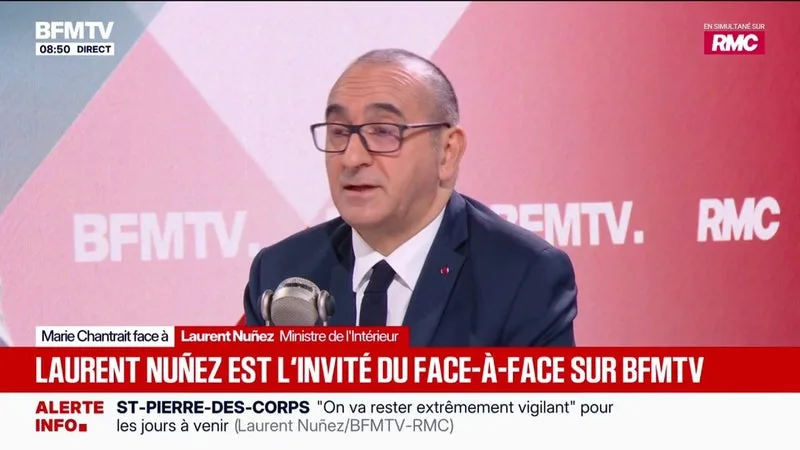 PRÉTENDUE DROGUE DANS LE SAC DE RIMA HASSAN: LAURENT NUÑEZ ATTEND DES « EXCUSES » DE LA FRANCE INSOUMISE POUR « CE PROCÈS QUI LUI EST FAIT »