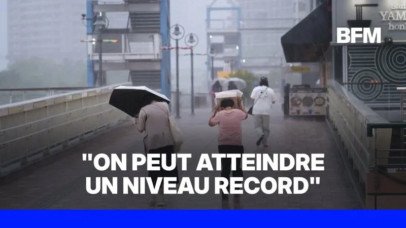 LE JAPON SE PRÉPARE À L’ARRIVÉE DU TYPHON DUJUAN QUI A DÉJÀ SUBMERGÉ LES RUES DE NOMBREUSES VILLES
