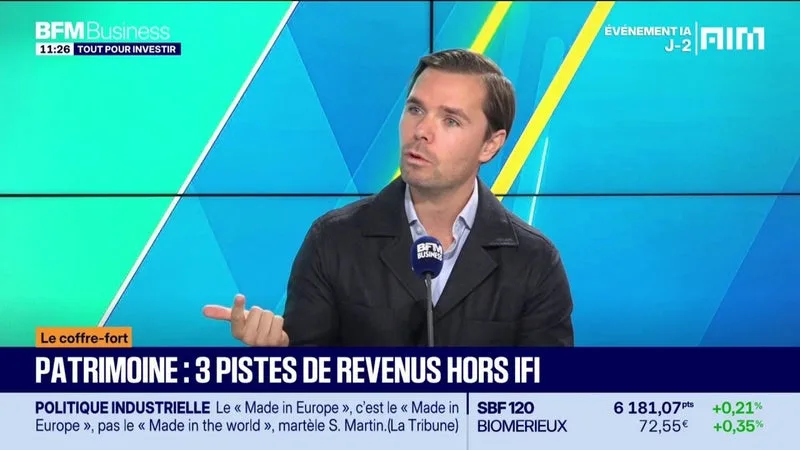 3 PISTES DE REVENUS HORS IFI