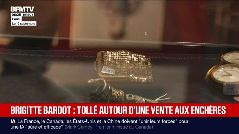 LE DERNIER MARI DE BRIGITTE BARDOT S’OPPOSE À LA VENTE AUX ENCHÈRES D’OBJETS INTIMES DE L’ACTRICE