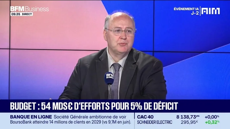 LES EXPERTS : BUDGET, 54 MILLIARDS D’EUROS D’EFFORTS POUR 5% DE DÉFICIT – 22/09