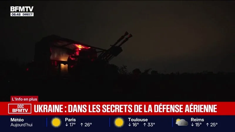 DOC BFMTV. DANS LES SECRETS DE LA DÉFENSE AÉRIENNE EN UKRAINE