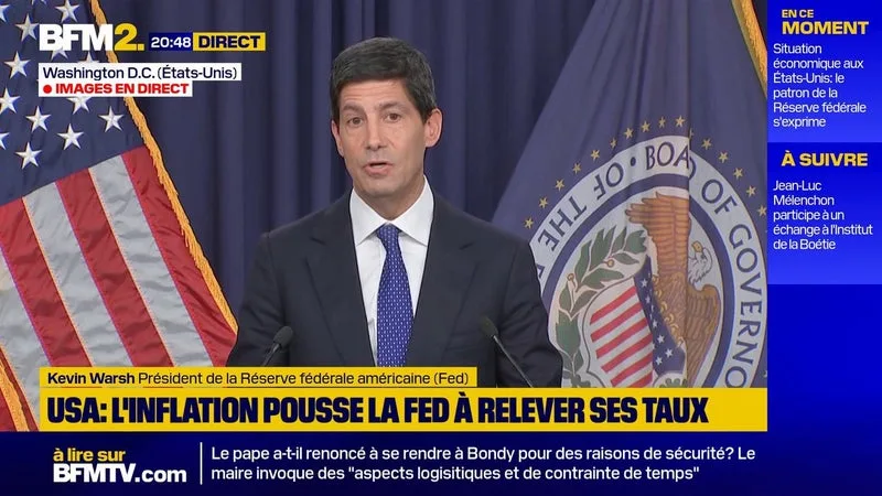 HAUSSE DES TAUX AUX ÉTATS-UNIS: « C’ÉTAIT NOTRE DÉCISION », DIT LE PRÉSIDENT DE LA FED REFUSANT DE COMMENTER TOUTE DISCUSSION AVEC DONALD TRUMP