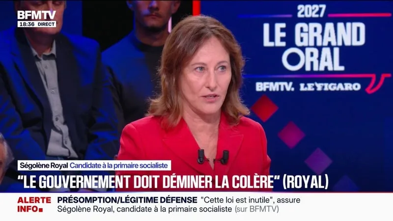 APPELS À LA MOBILISATION CONTRE LA VIE CHÈRE: « JE DEMANDE AU GOUVERNEMENT DE DÉMINER CETTE COLÈRE », DÉCLARE SÉGOLÈNE ROYAL, CANDIDATE À LA PRIMAIRE SOCIALISTE