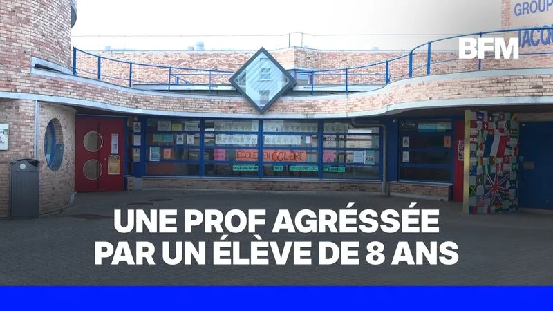 ÉVRY-COURCOURONNES: UNE PROFESSEURE VIOLEMMENT AGRESSÉE PAR UN ENFANT DE 8 ANS