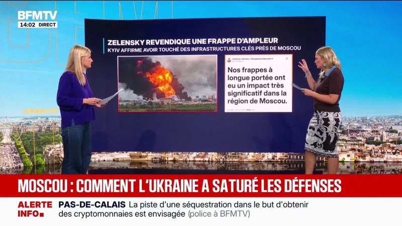 RAFFINERIE ENDOMMAGÉE, 1.600 DRONES… CE QUE L’ON SAIT DE L’ATTAQUE UKRAINIENNE « SANS PRÉCÉDENT » SUR LA RÉGION DE MOSCOU AU DERNIER JOUR DES LÉGISLATIVES RUSSES