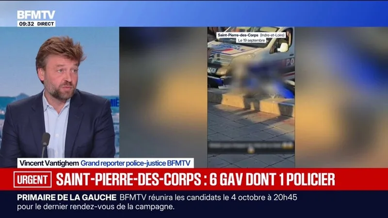 SAINT-PIERRE-DES-CORPS: LE CONDUCTEUR DE LA VOITURE DE POLICE PLACÉ EN GARDE À VUE