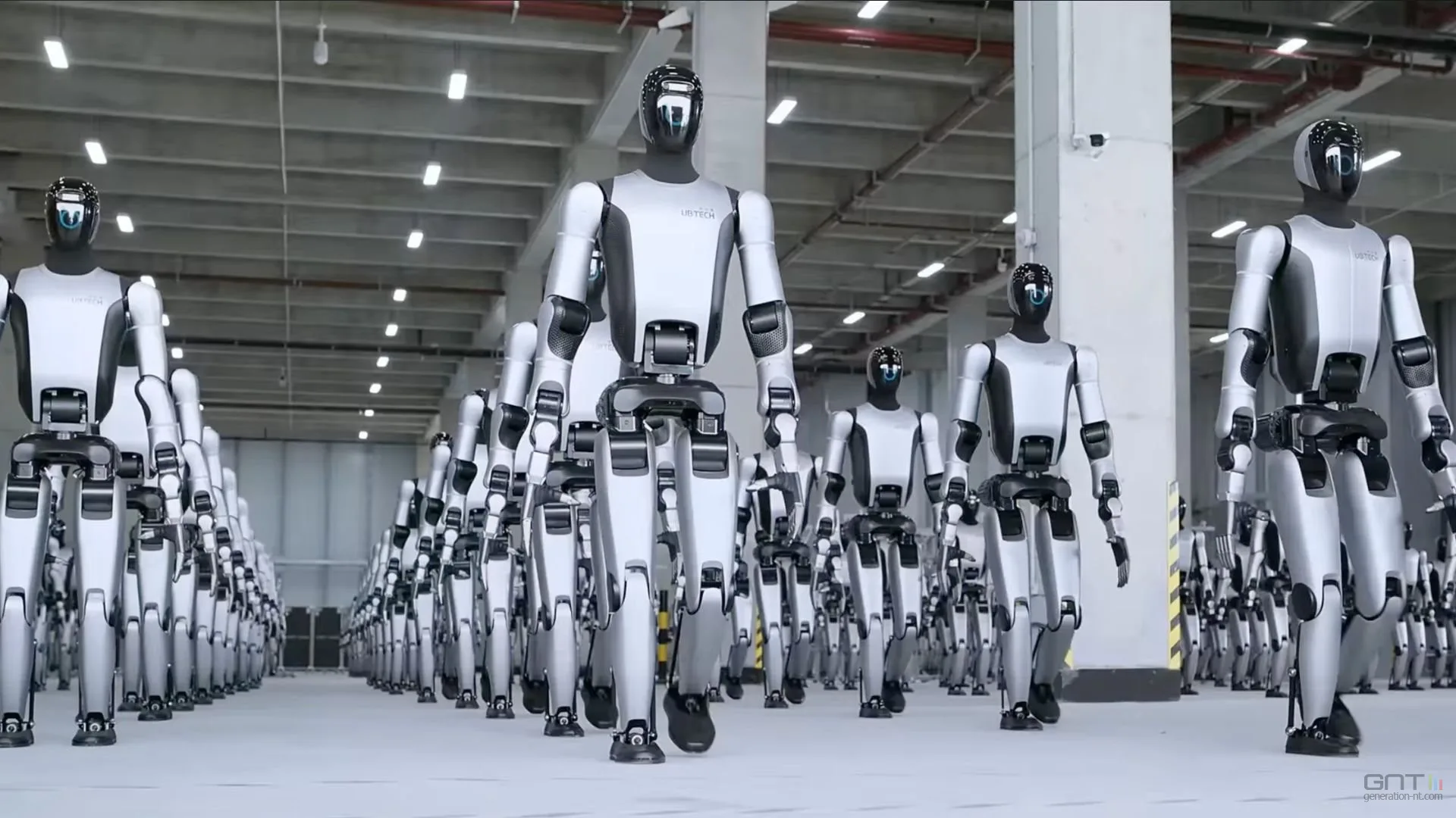 L’USINE CHINOISE D’UBTECH LANCE LA PRODUCTION DE MASSE DE ROBOTS HUMANOÏDES